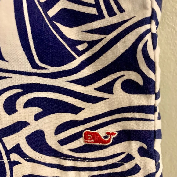 Vineyard Vines girl’s 5 S Romper blue white red EXCELLENT Summer Shorts NEW - Picture 5 of 5